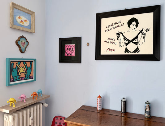 Keith Haring - Shafrazi Invitation