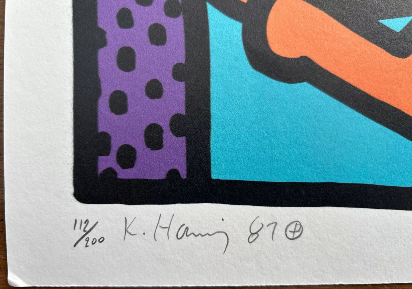 Keith Haring – Pop Shop, 1987 (Limited Edition Hand-Signed Lithograph)