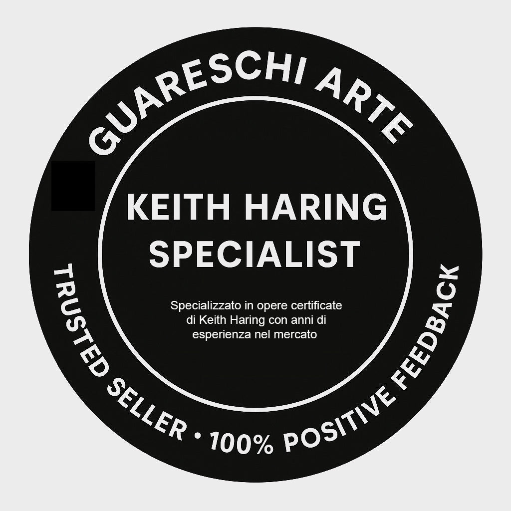 Keith Haring - Shafrazi Invitation