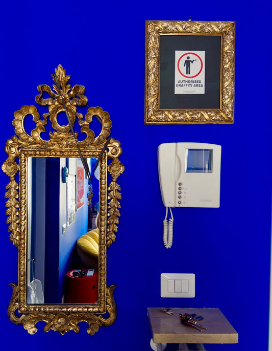 Banksy - Adesivo Originale “Authorised Graffiti Area”