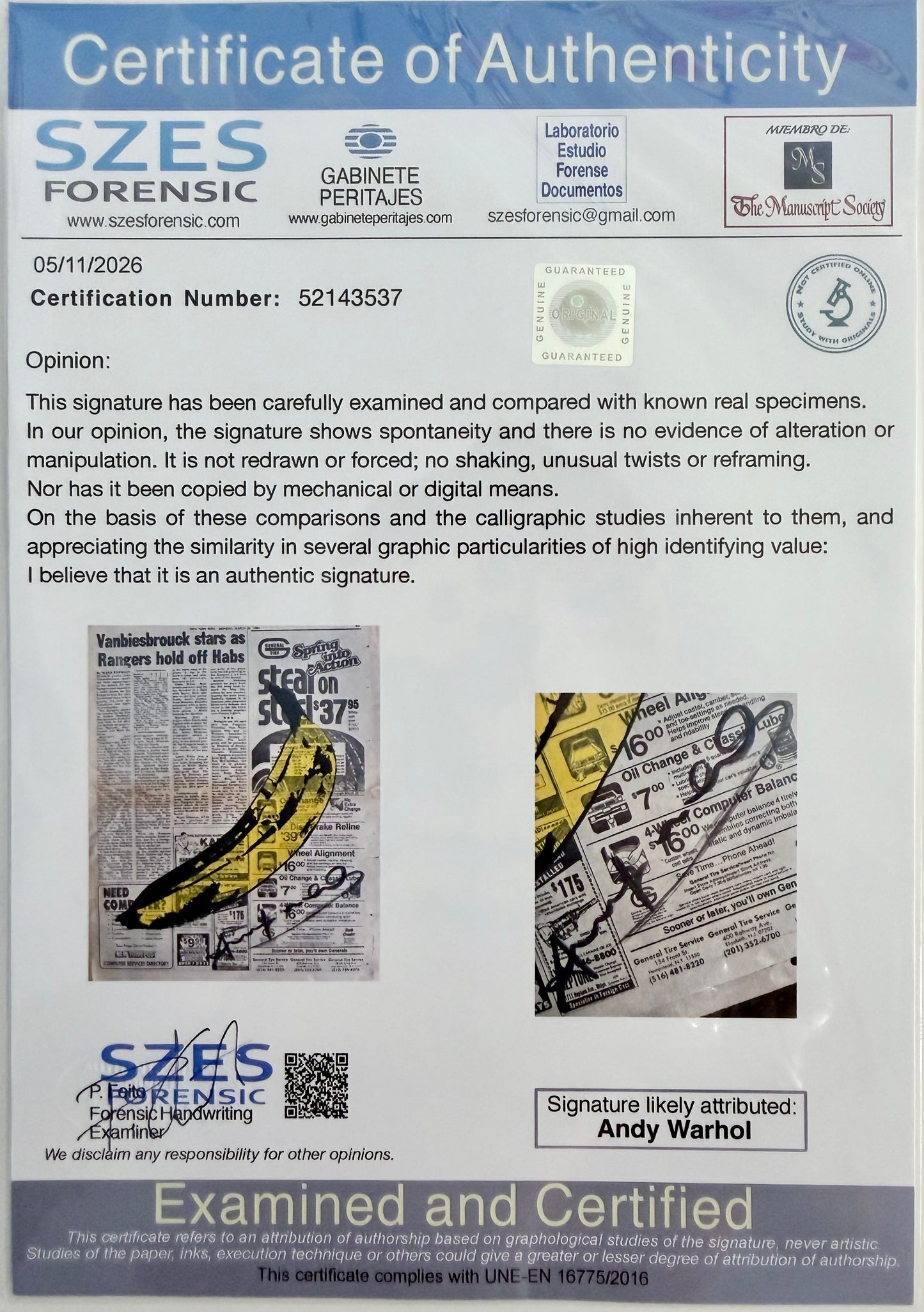 Andy Warhol - Banana 1984