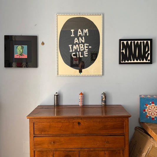 David Shrigley x Banksy I’m an Imbecile (2015)