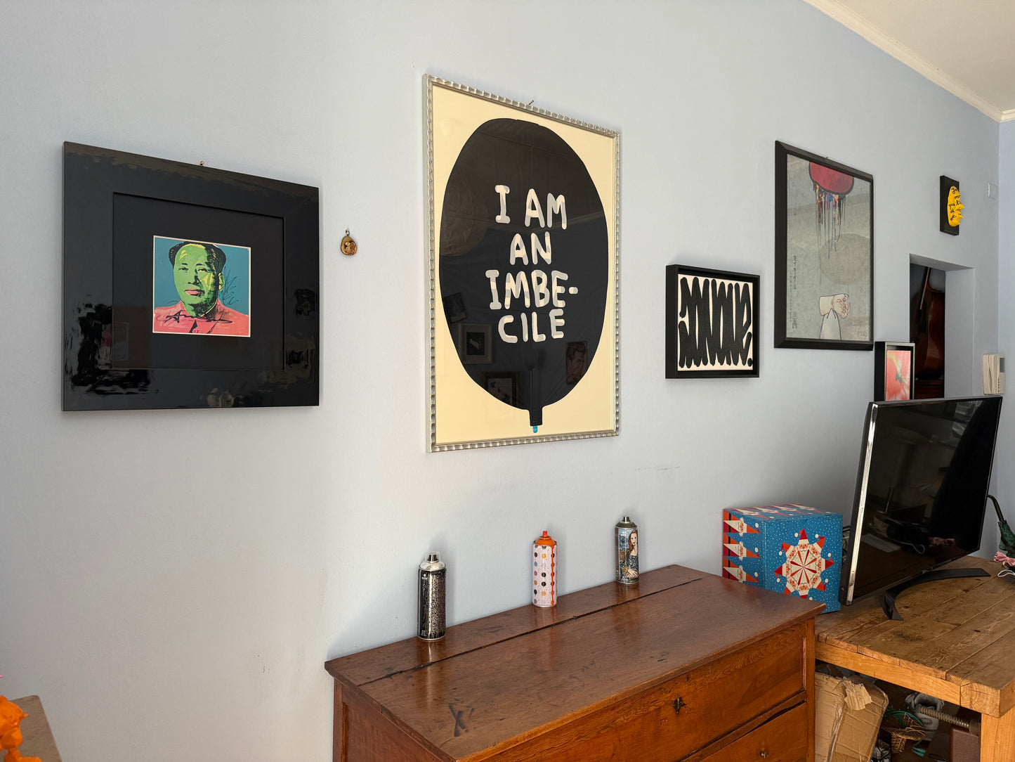 David Shrigley x Banksy I’m an Imbecile (2015)