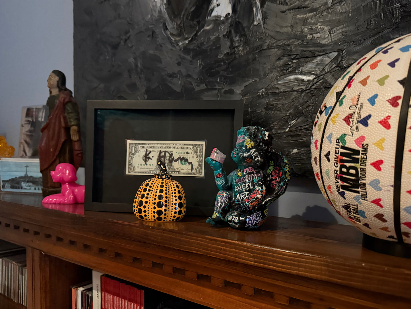 Keith Haring – Banconota da un dollaro firmata a mano (1981)