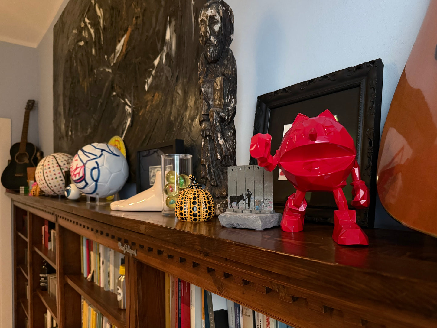 Richard Orlinski - “Pac Man Rosso 18 cm”
