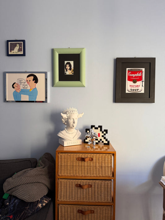 Andy Warhol – Stampa offset firmata a mano con COA