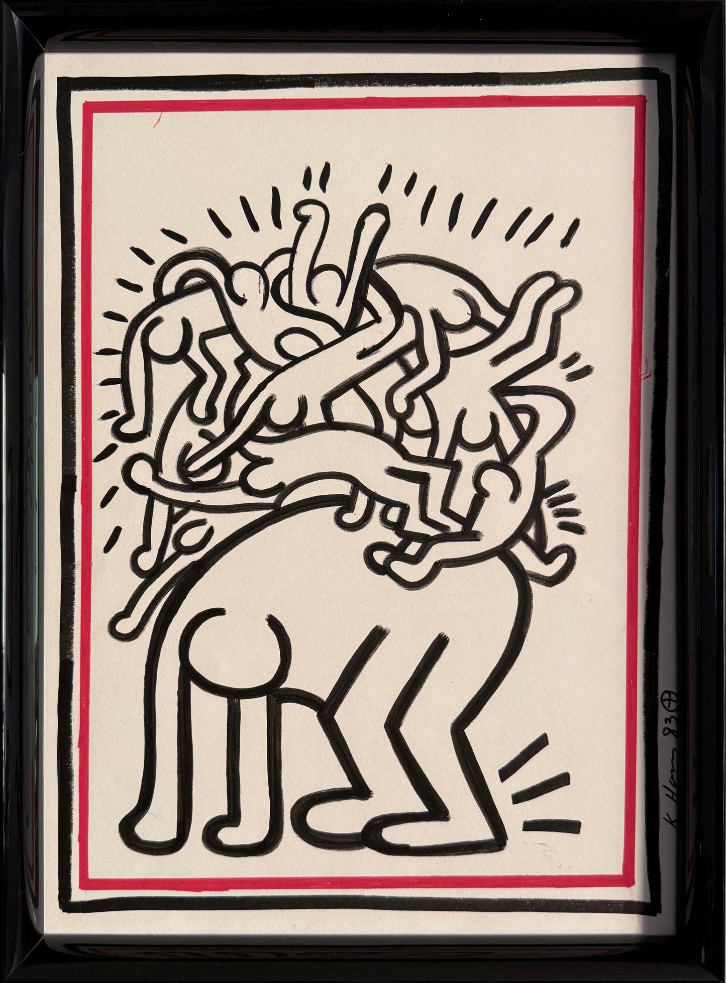 Keith Haring - Untitled 1983