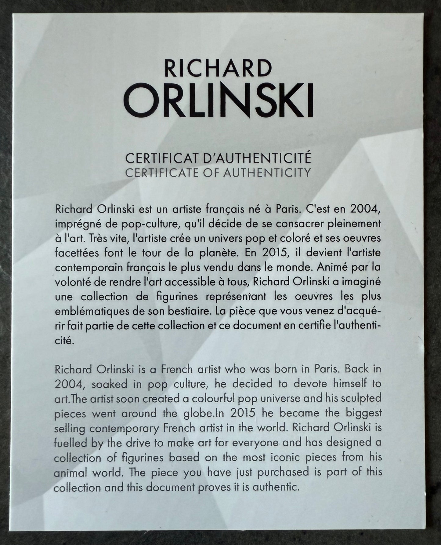 Richard Orlinski – Leone Bianco (White Lion)