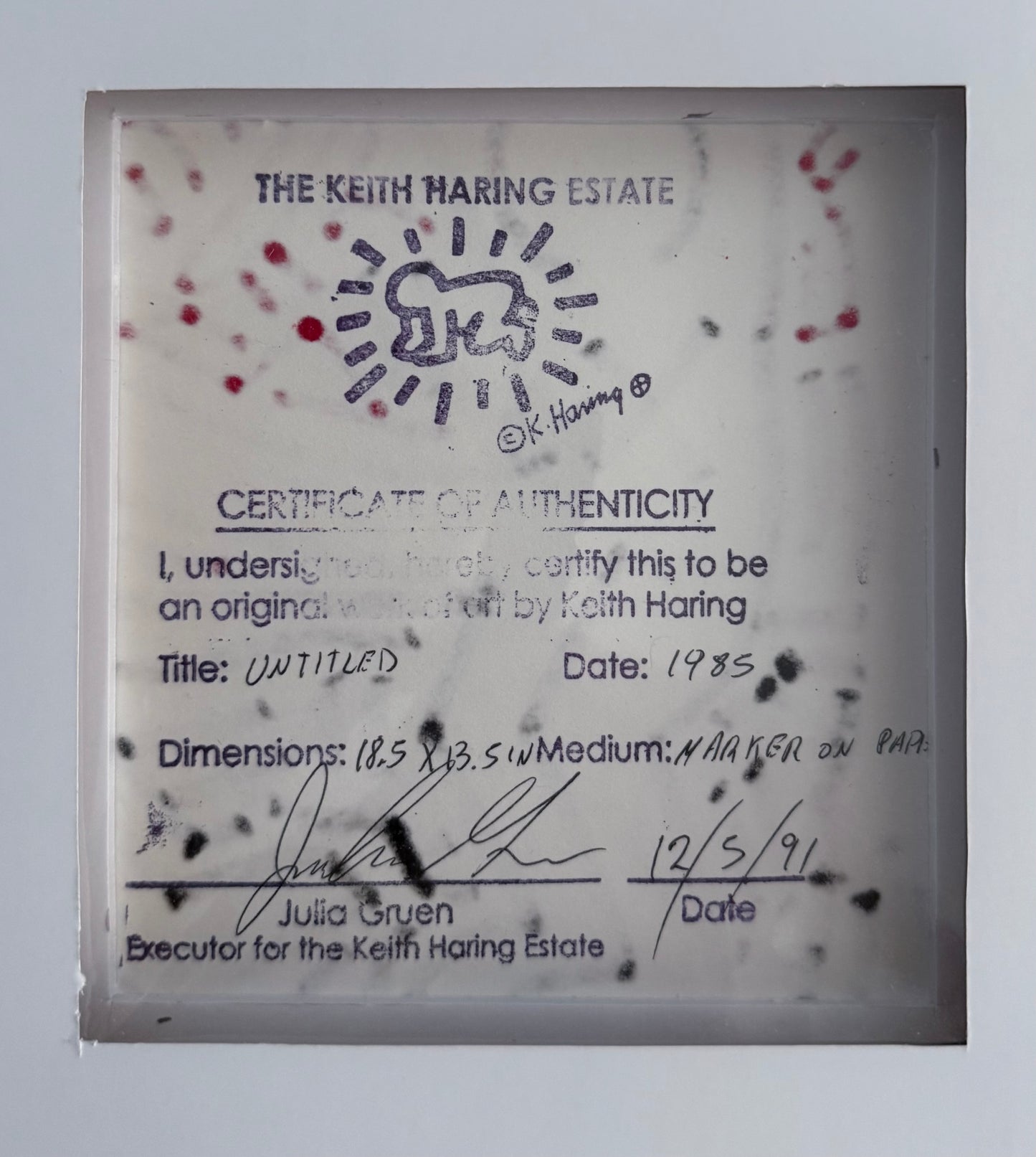 Keith Haring - untitled