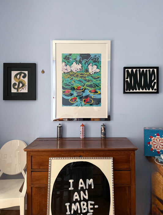 Mario Schifano - Gigli d'acqua