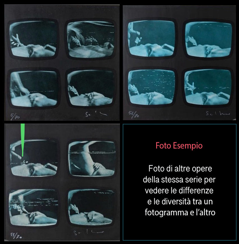 Mario Schifano – “Erotic Sequence” (70s)
