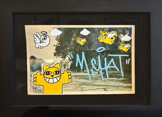 M. Chat - Postcard of Paris (Thoma Vuille) 2019