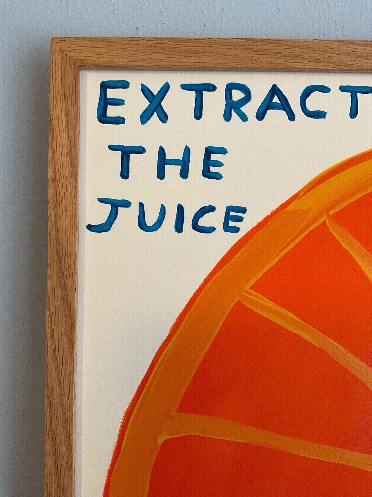 David Shrigley – “Estrai Il Succo Da Tutto” (2023)