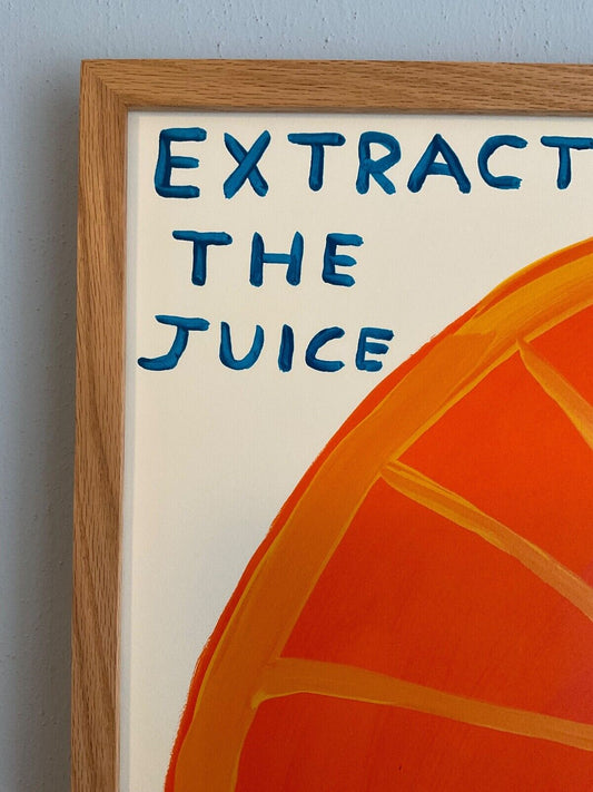 David Shrigley – “Juice It All” (2023)