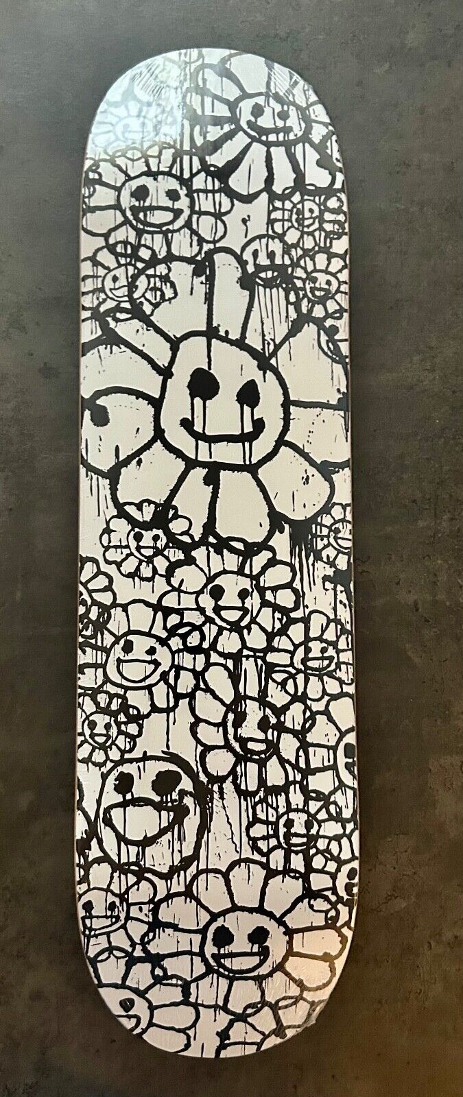 Takashi Murakami x Madsaki – Silkscreen on maple wood (2020)