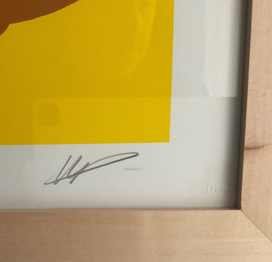 Takeru Amano – “The Dog” (6-color silkscreen, signed, limited edition with COA)