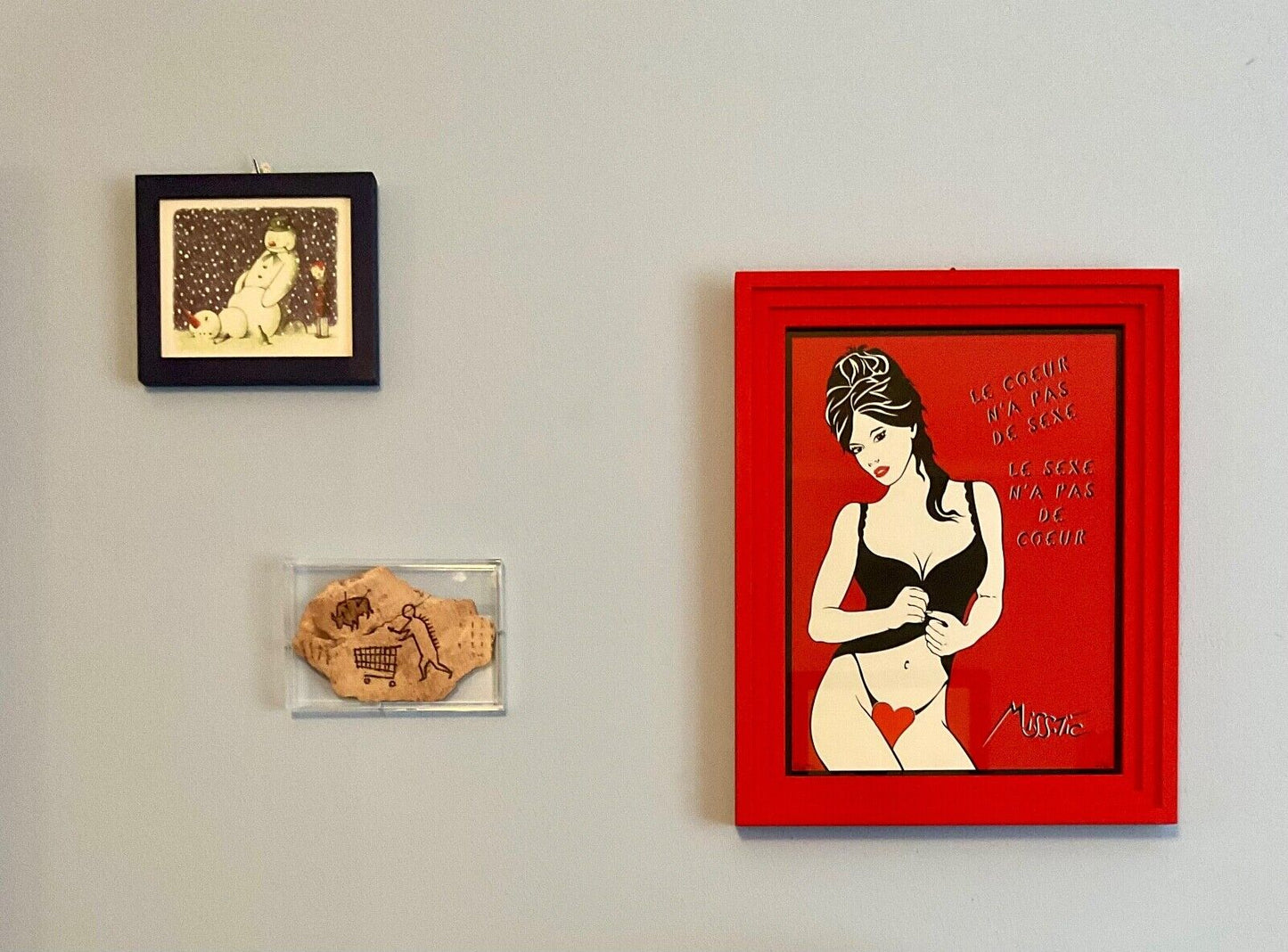 BANKSY – Peckham Rock (2018) – Limited Edition Wooden Postcard – With COA