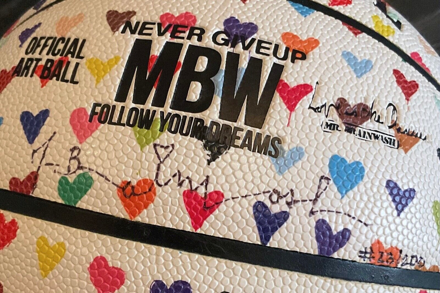 Mr. Brainwash – Pallone da Basket Personalizzato