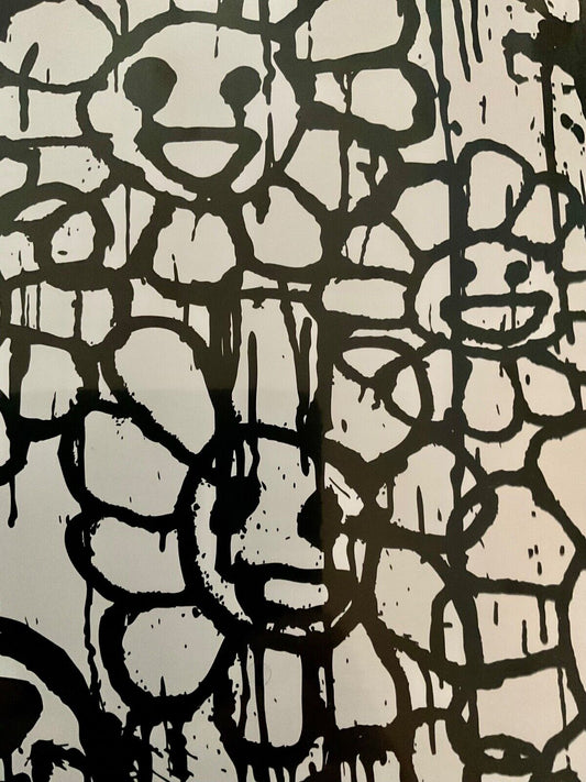 Takashi Murakami x Madsaki – Silkscreen on maple wood (2020)