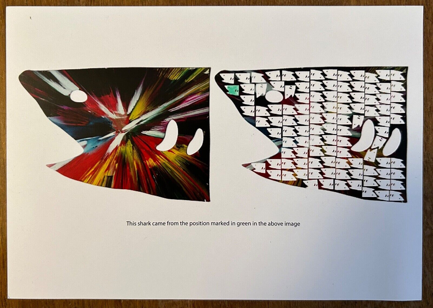 Damien Hirst – Single Cut from “Spin Painting”