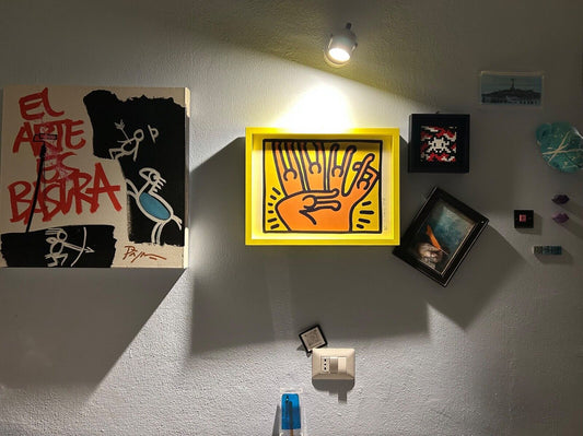 Keith Haring – “Pop Shop” (1989), hand-signed lithograph, with COA