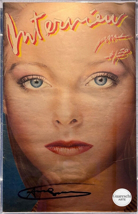 Andy Warhol – Interview Magazine con Jodie Foster (1980)