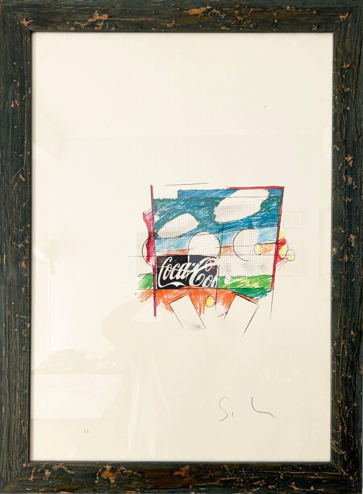 Mario Schifano – “Coca Cola” (70s)