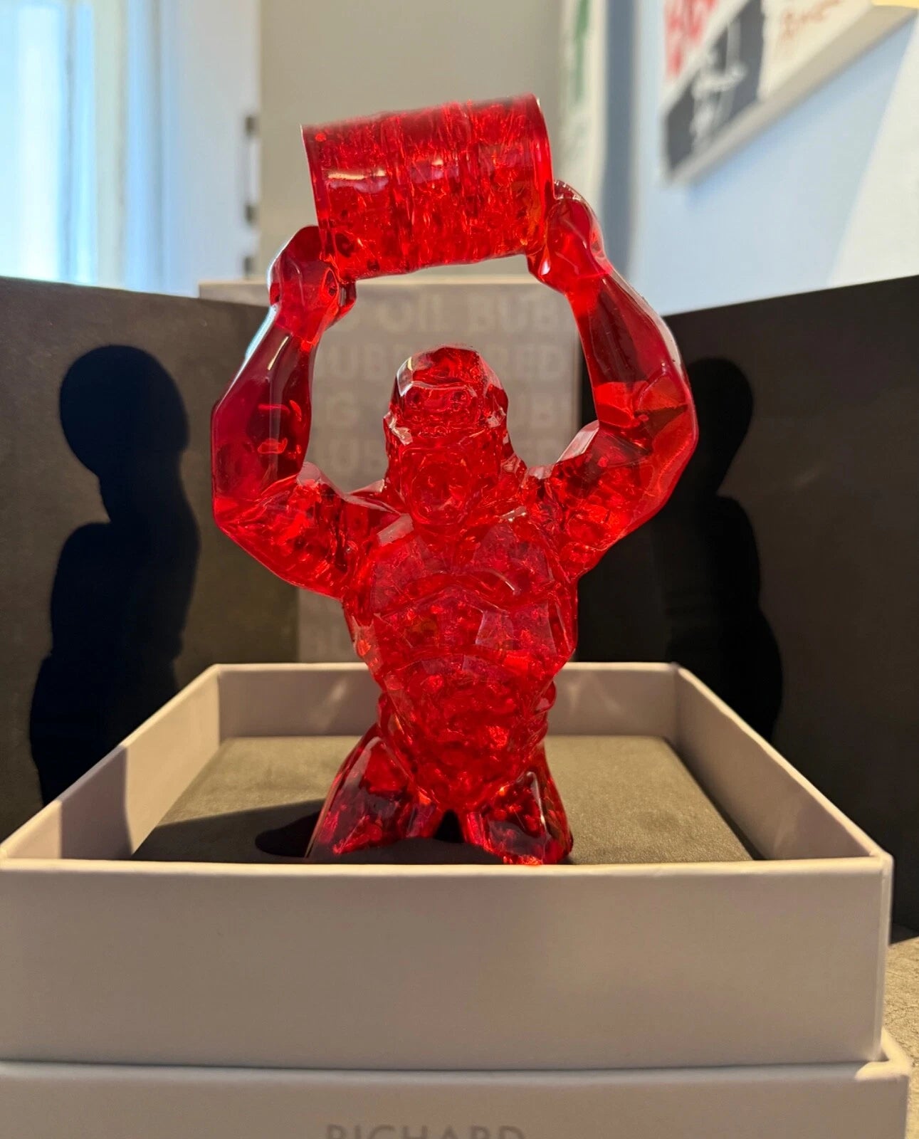 Richard Orlinski – Kong Oil Bubble (Red Edition)