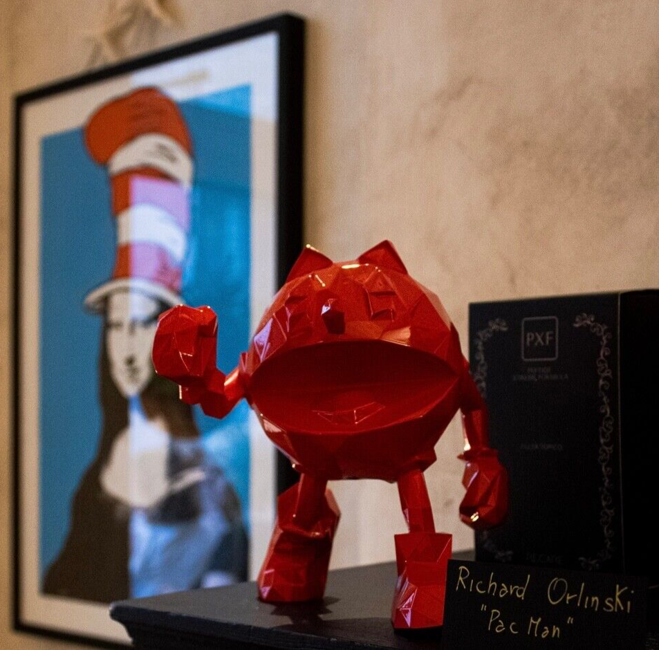 Richard Orlinski - “Pac Man Rosso 18 cm”