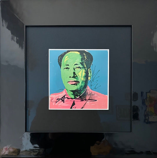 Andy Warhol – Cartolina d’invito “Mao” (1972)