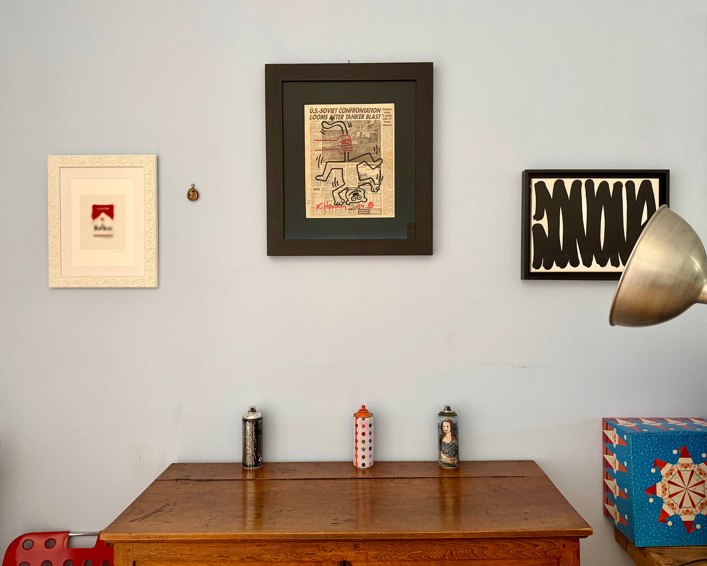 Keith Haring - Untitled 84 (Hanged cat)
