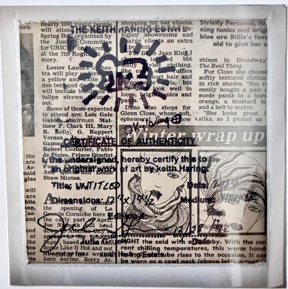 Keith Haring - Running Heart