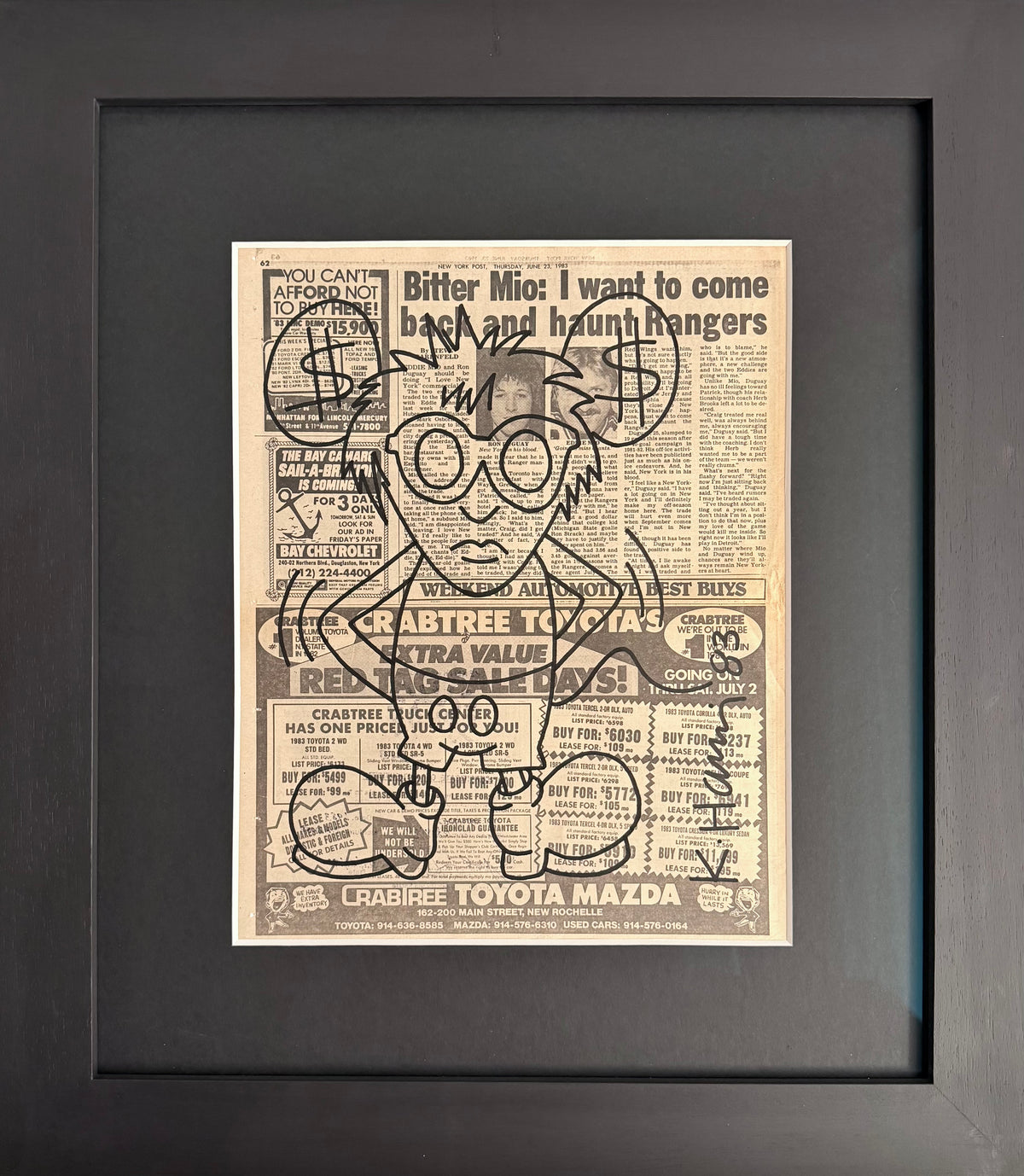 Keith Haring - Andy Mouse 83