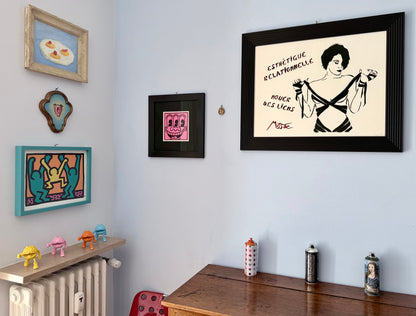 Keith Haring - Shafrazi Invitation