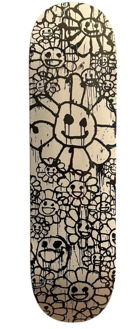 Takashi Murakami x Madsaki - Flower skateboard (2020)