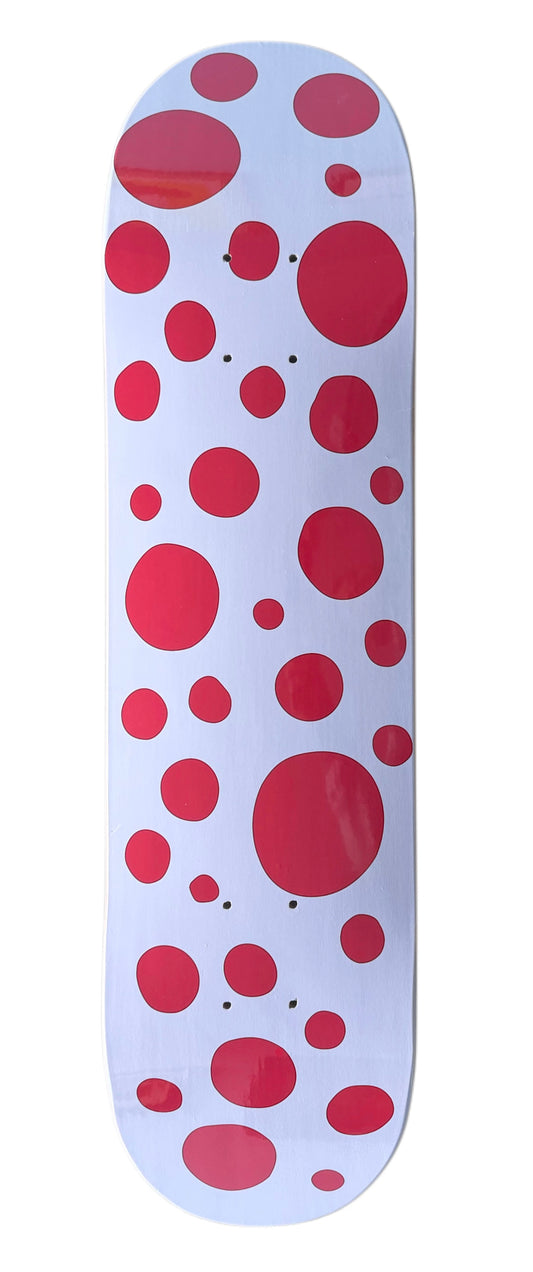 Yayoi Kusama - Dots Obsession MoMA Skateboard Red