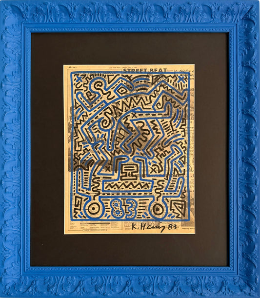 Keith Haring - Untitled (Street Beat)