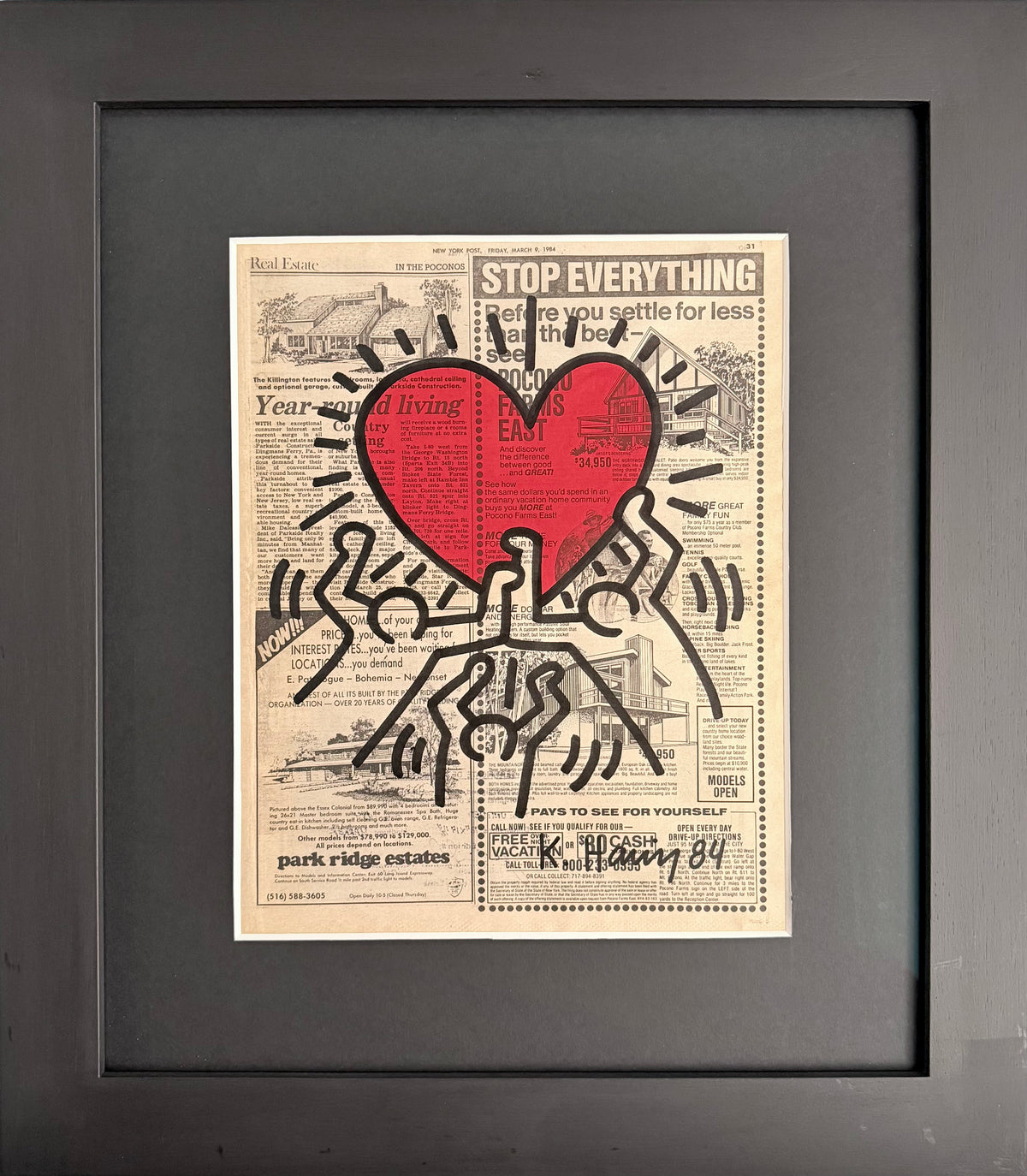 Keith Haring - Untitled (Heart)