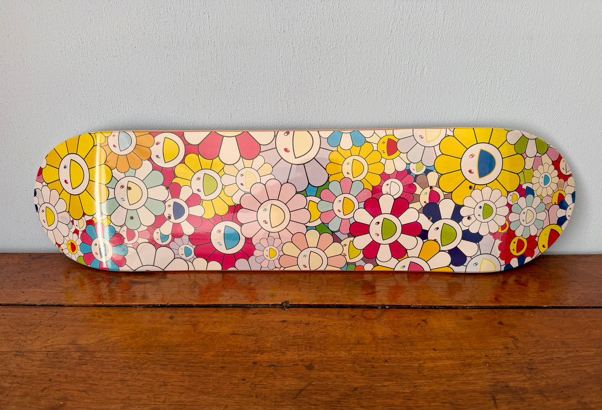Takashi Murakami - ComplexCon Skateboard Flowers