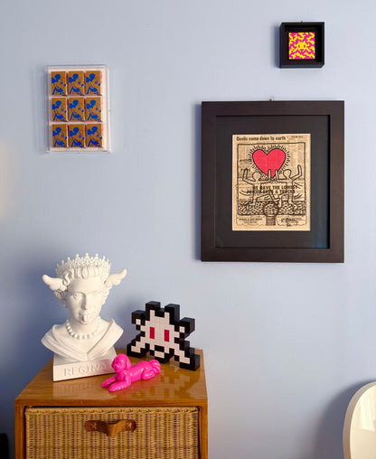 Keith Haring- Untitled 82 (radiant earth)