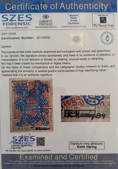 Keith Haring - Untitled 84 (Holy Man)