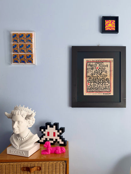 Keith Haring - Untitled (Human Ladder) 84
