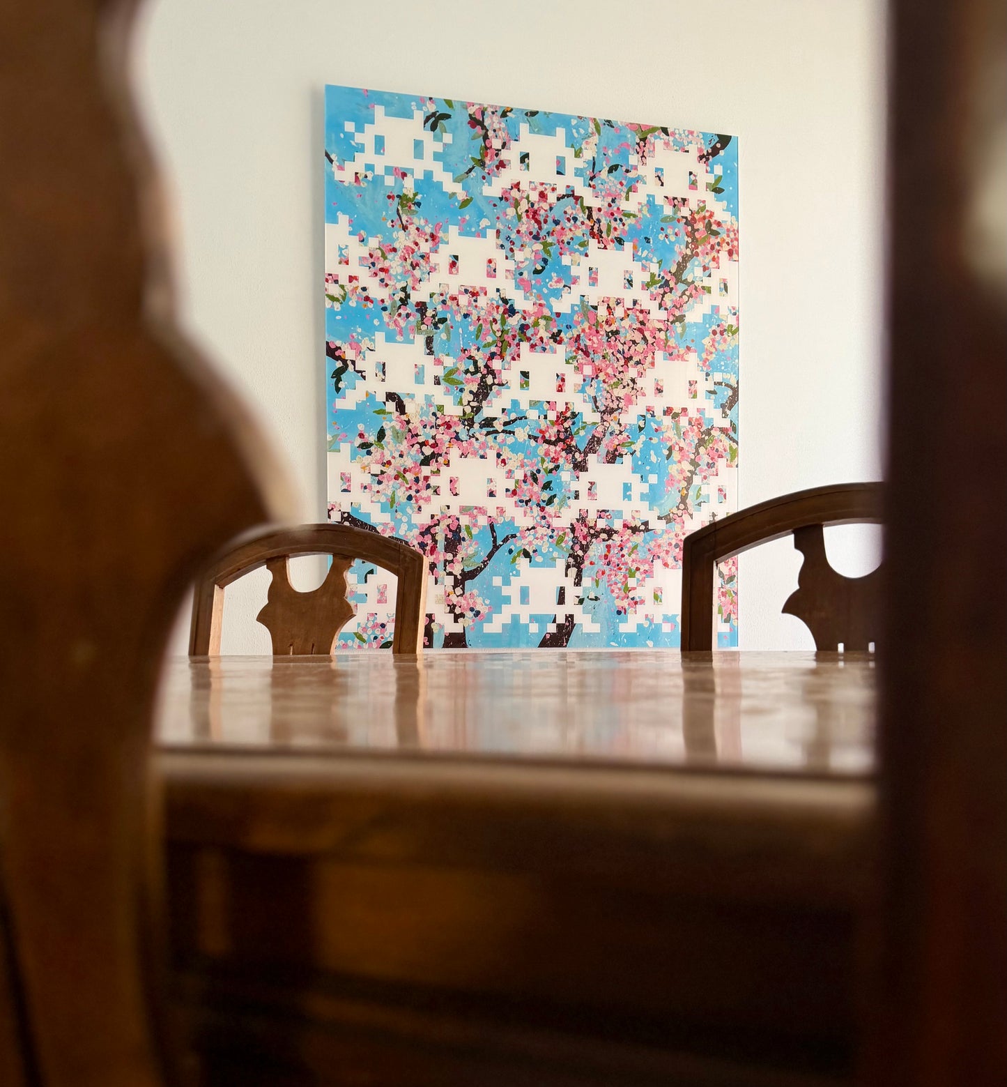 Damien Hirst & Invader - Invaded Blossom 2026