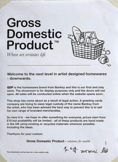 Banksy - GDP Rat 2019