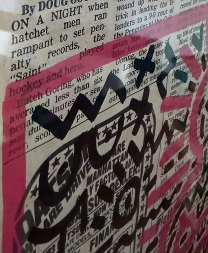 Keith Haring – Free South Africa (1982)