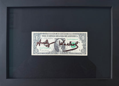 Andy Warhol – Original Signed One Dollar Bill (1976)
