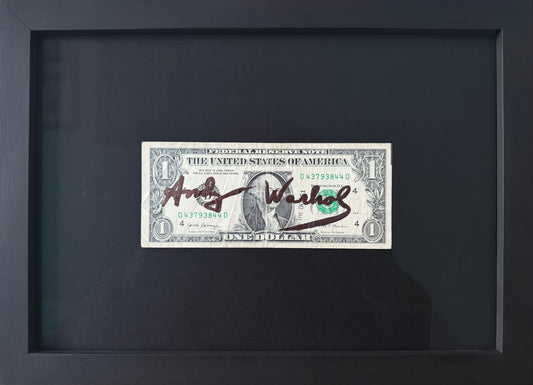Andy Warhol – Original Signed One Dollar Bill (1976)
