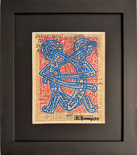 Keith Haring - Untitled 84 (Holy Man)