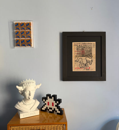 Keith Haring - Untitled 84 (Hanged cat)