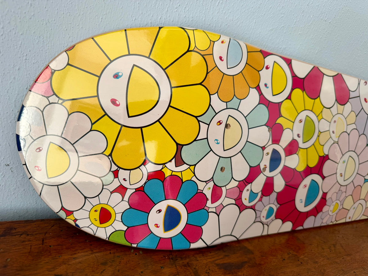 Takashi Murakami - ComplexCon Skateboard Flowers
